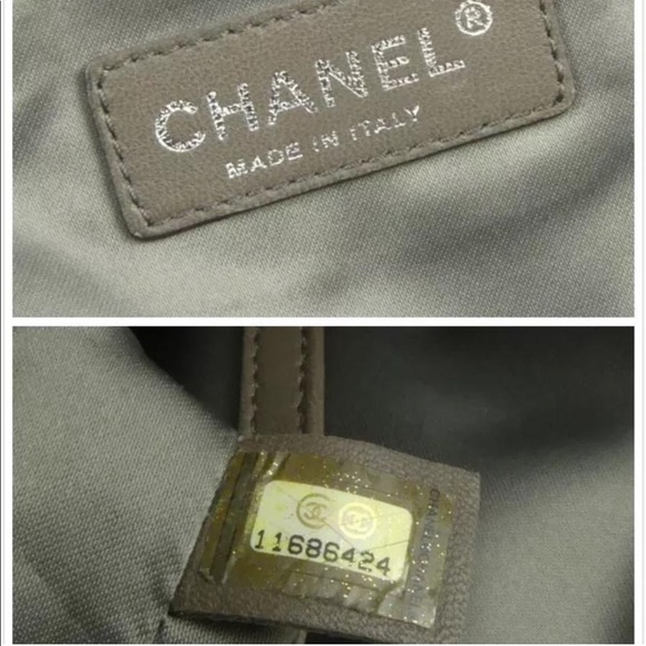 Rare limited edition Authentic Chanel CC oversized Quilted Lambskin Bag - Picture 2 of 12